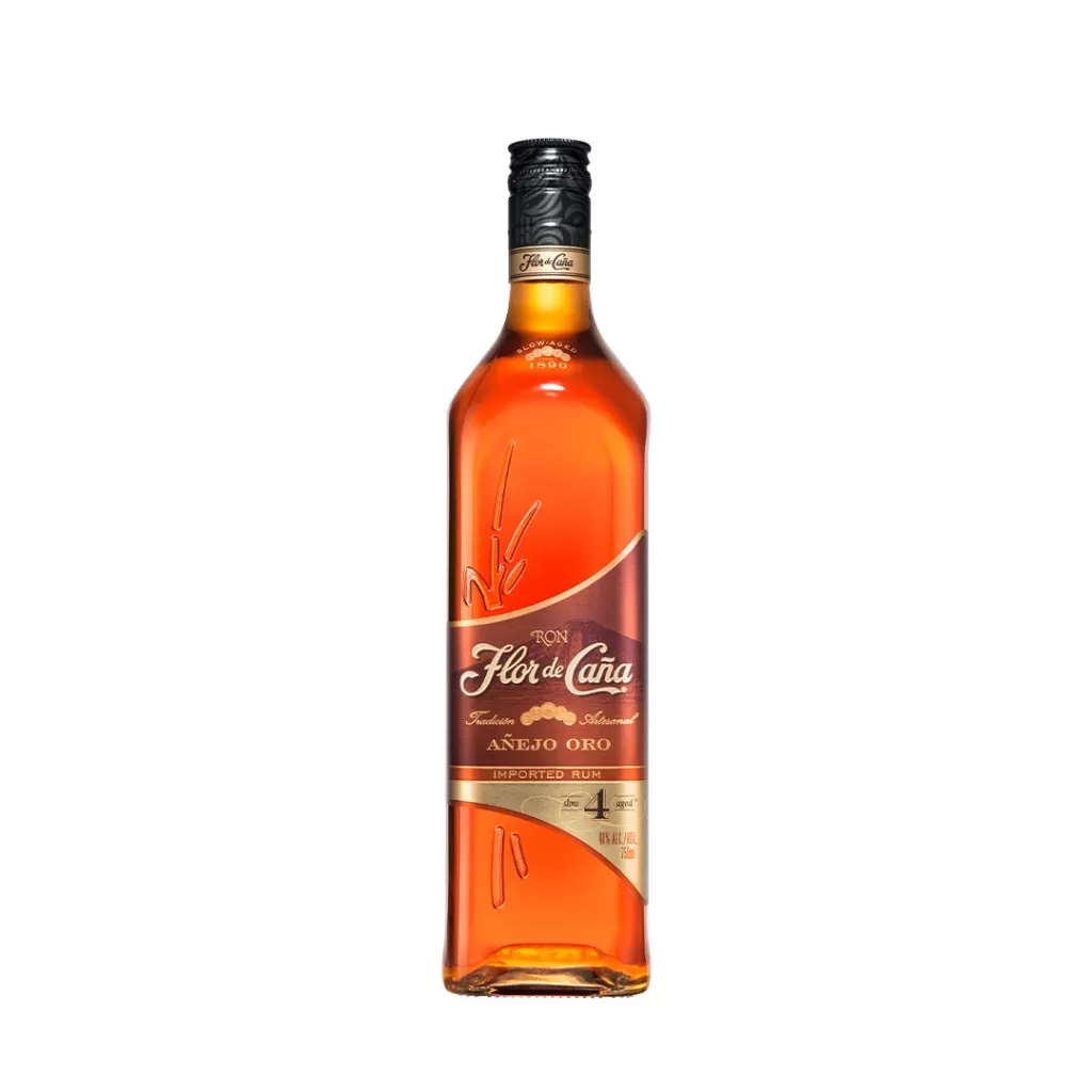 Flor de Caña 4 años 750ml.